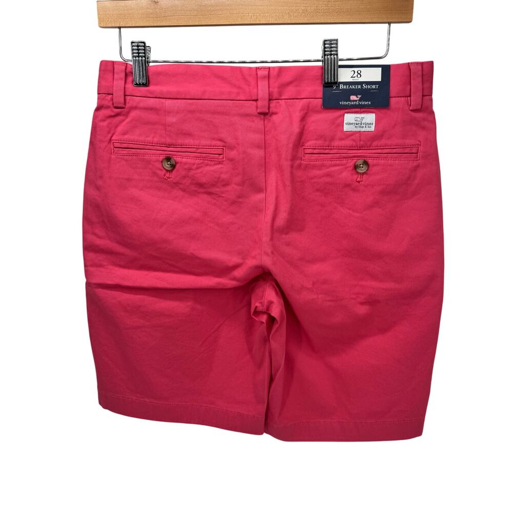 Vineyard Vines Shorts‎ Mens 28 (29x9 ACTUAL) Breaker 9" Coastal Pink NEW - Picture 3 of 7